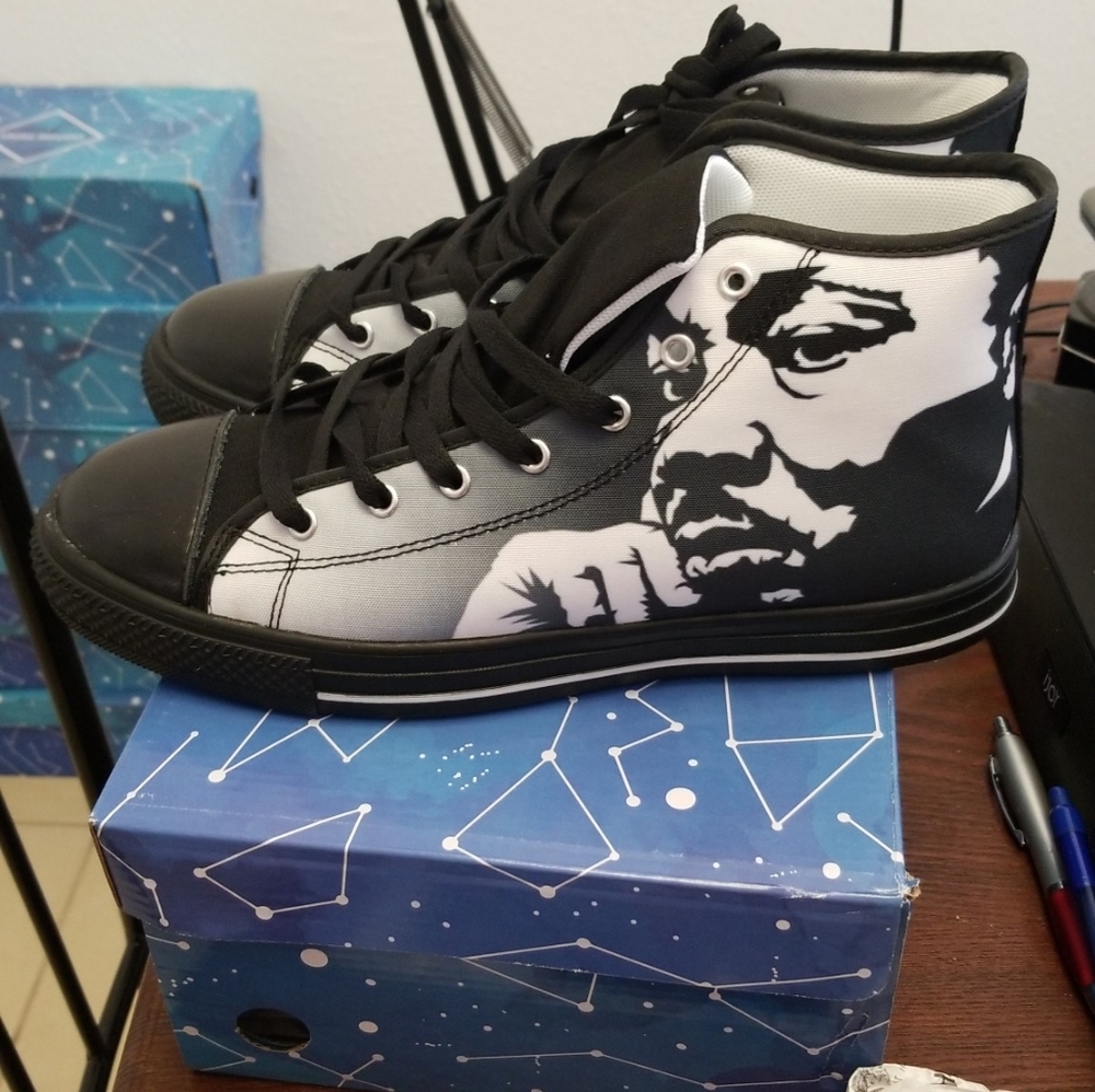 Martin Luther King Jr Inspired Theme High Tops